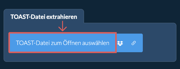 TOAST-Datei extrahieren