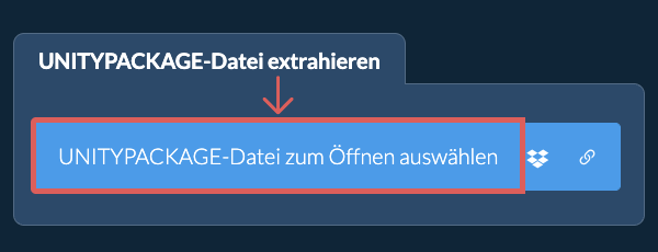 UNITYPACKAGE-Datei extrahieren