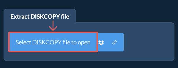 Extract DISKCOPY file
