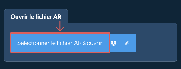 Ouvrir le fichier AR