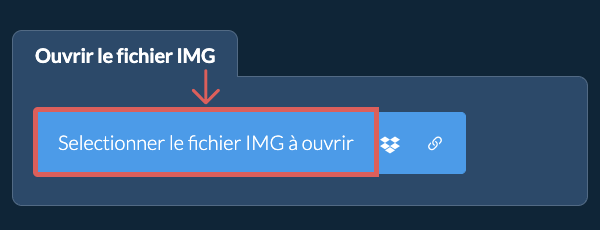 Ouvrir le fichier IMG