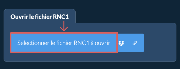 Ouvrir le fichier RNC1