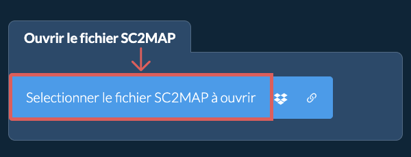 Ouvrir le fichier SC2MAP