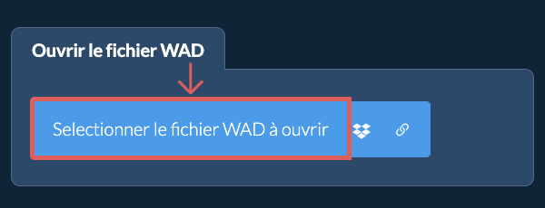 Ouvrir le fichier WAD