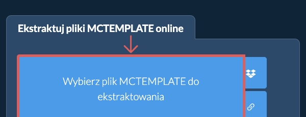Ekstraktuj pliki MCTEMPLATE online