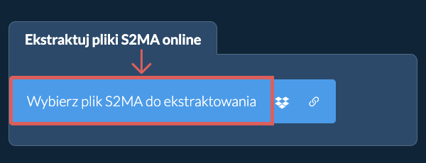 Ekstraktuj pliki S2MA online