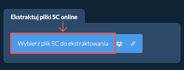 Ekstraktuj pliki SC online
