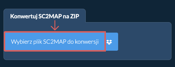 Konwertuj SC2MAP na ZIP