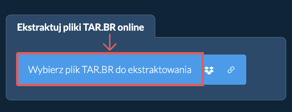 Ekstraktuj pliki TAR.BR online