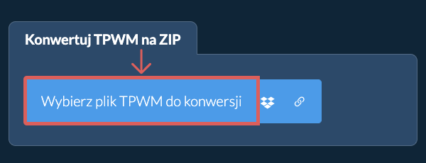 Konwertuj TPWM na ZIP