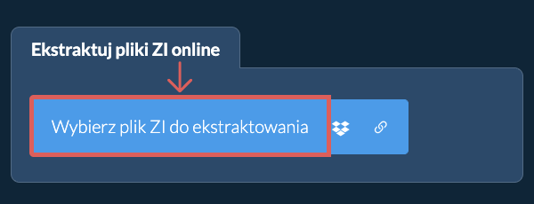 Ekstraktuj pliki ZI online