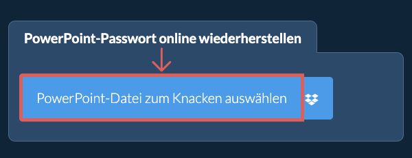 PowerPoint-Passwort online wiederherstellen