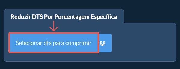 Reduzir Tamanho de dts em uma porcentagem específica