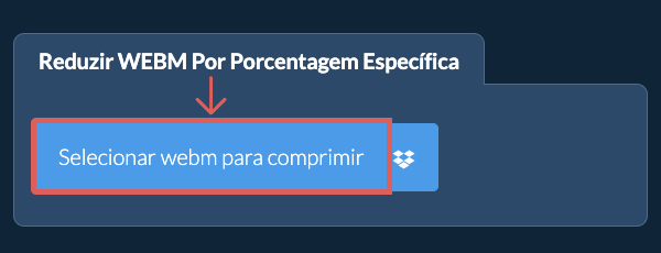 Reduzir Tamanho de webm em uma porcentagem específica