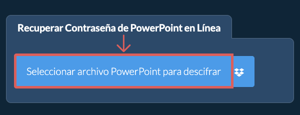 Recuperar Contraseña de PowerPoint en Línea