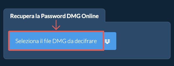 Recupera la Password DMG Online