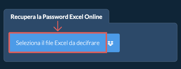 Recupera la Password Excel Online