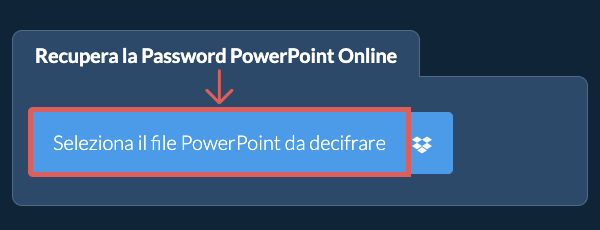 Recupera la Password PowerPoint Online