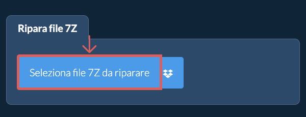 Ripara file 7Z