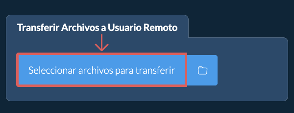 Transferir Archivos a Usuario Remoto