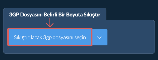 3gp Dosyasını belirli bir boyut Altına Sıkıştır