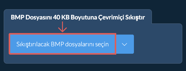 BMP Dosyasını 40 KB Boyutuna Çevrimiçi Sıkıştır