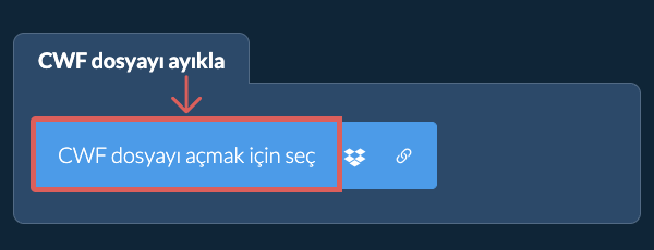 CWF dosyayı ayıkla