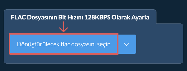 flac Dosyasının Bit Hızını 128kbps Olarak Ayarla