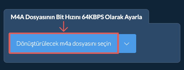 m4a Dosyasının Bit Hızını 64kbps Olarak Ayarla