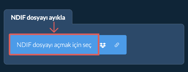 NDIF dosyayı ayıkla