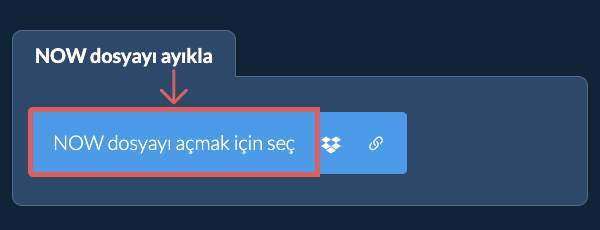 NOW dosyayı ayıkla
