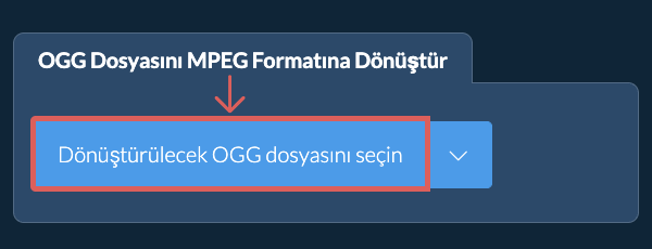 OGG Dosyasını MPEG Formatına Dönüştür