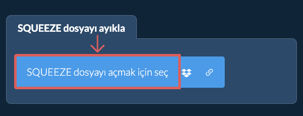 SQUEEZE dosyayı ayıkla