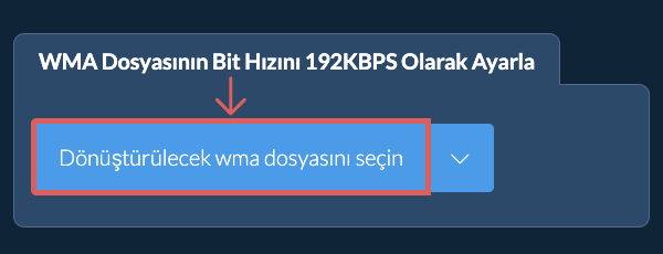 wma Dosyasının Bit Hızını 192kbps Olarak Ayarla