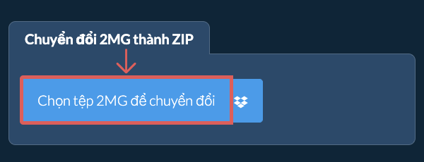 Chuyển đổi 2MG thành ZIP