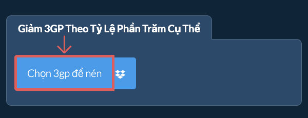 Giảm Kích Thước 3gp Bởi tỷ lệ phần trăm cụ thể