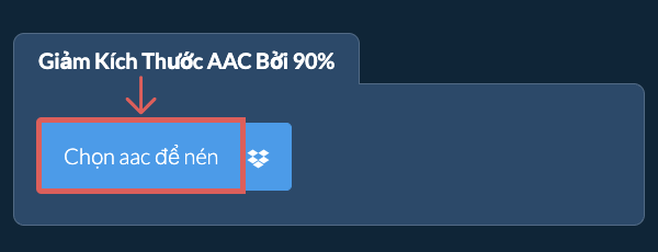 Giảm Kích Thước aac Bởi 90%