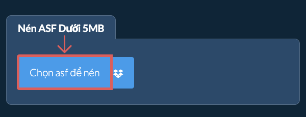 Nén asf Dưới 5MB