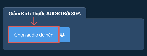 Giảm Kích Thước audio Bởi 80%