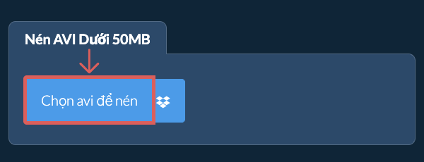 Nén avi Dưới 50MB