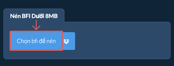 Nén bfi Dưới 8MB