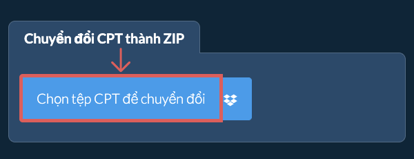 Chuyển đổi CPT thành ZIP