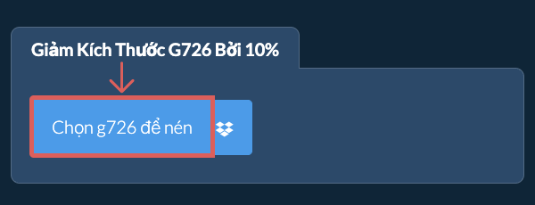 Giảm Kích Thước g726 Bởi 10%