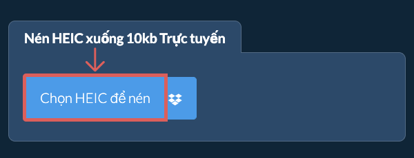 Nén HEIC xuống 10kb Trực tuyến