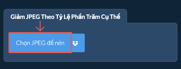Giảm kích thước JPEG bởi tỷ lệ phần trăm cụ thể