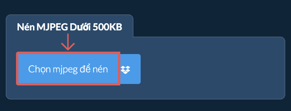 Nén mjpeg Dưới 500KB