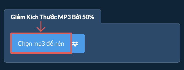 Giảm Kích Thước mp3 Bởi 50%