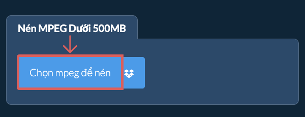 Nén mpeg Dưới 500MB