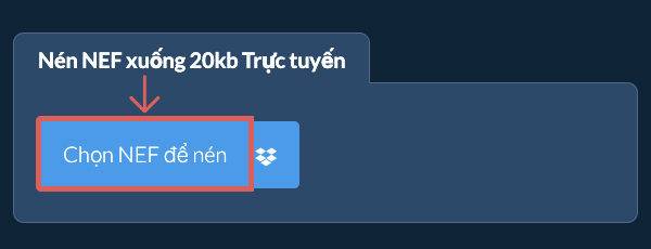 Nén NEF xuống 20kb Trực tuyến