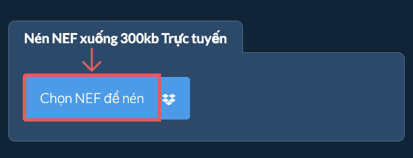 Nén NEF xuống 300kb Trực tuyến